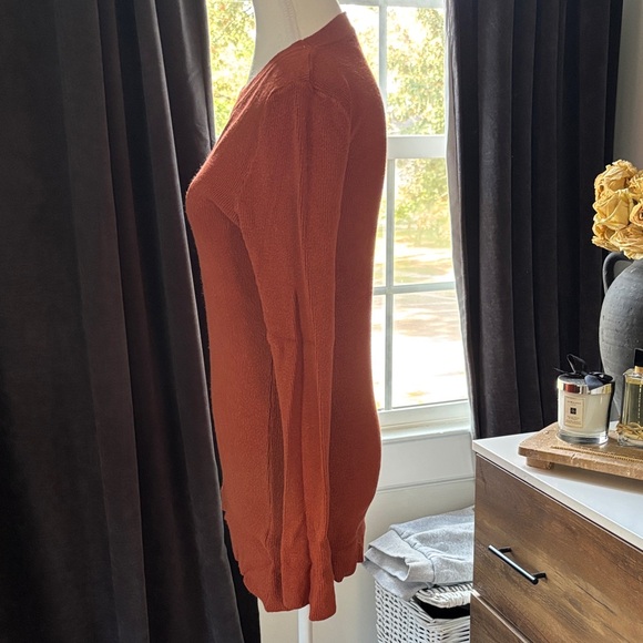 Cyrus Terracotta Long Sleeve Top - Picture 3 of 4